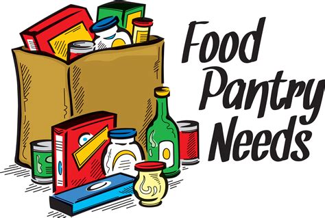church food pantry clip art.
